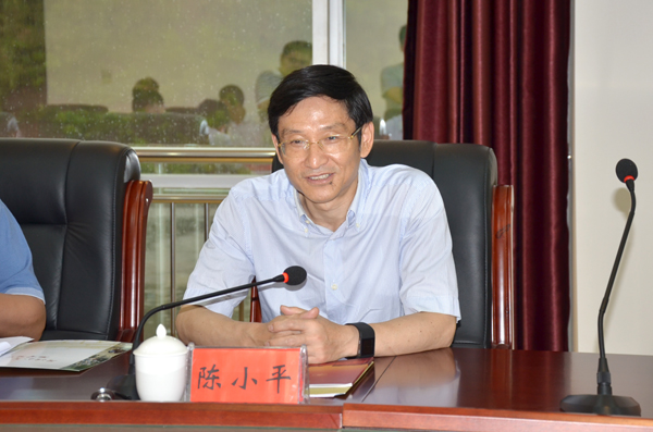 省纪委副书记陈小平率调研组来我校调研指导工作